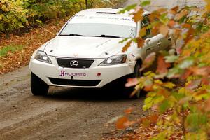 Michael Hooper / Michael Hordijk Lexus IS350 on SS13, Trouble.