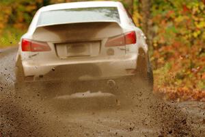 Michael Hooper / Michael Hordijk Lexus IS350 on SS13, Trouble.