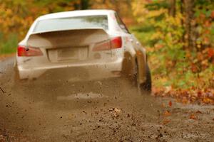 Michael Hooper / Michael Hordijk Lexus IS350 on SS13, Trouble.