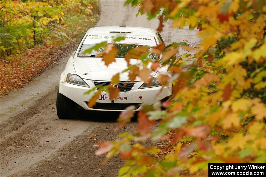 Michael Hooper / Michael Hordijk Lexus IS350 on SS13, Trouble.