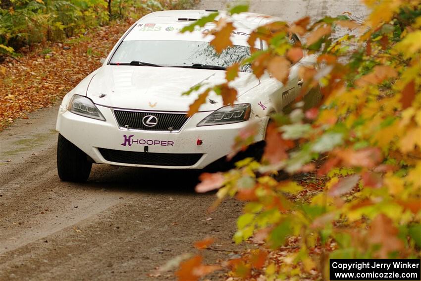 Michael Hooper / Michael Hordijk Lexus IS350 on SS13, Trouble.