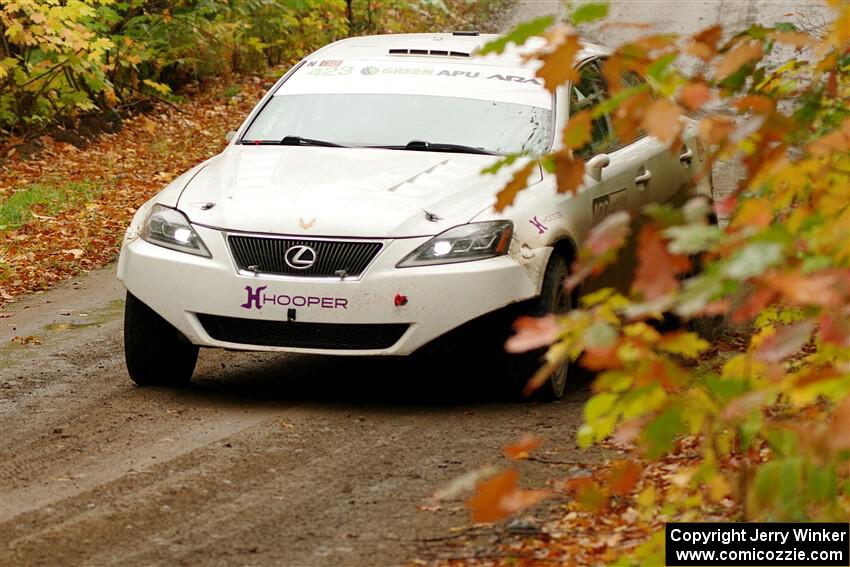 Michael Hooper / Michael Hordijk Lexus IS350 on SS13, Trouble.