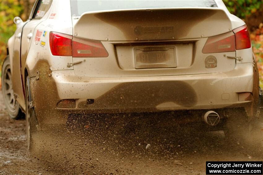 Michael Hooper / Michael Hordijk Lexus IS350 on SS13, Trouble.