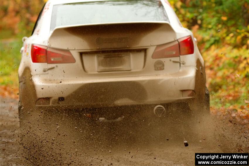 Michael Hooper / Michael Hordijk Lexus IS350 on SS13, Trouble.