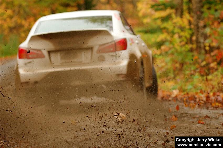 Michael Hooper / Michael Hordijk Lexus IS350 on SS13, Trouble.