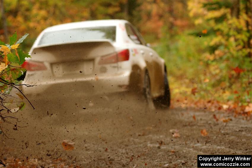 Michael Hooper / Michael Hordijk Lexus IS350 on SS13, Trouble.