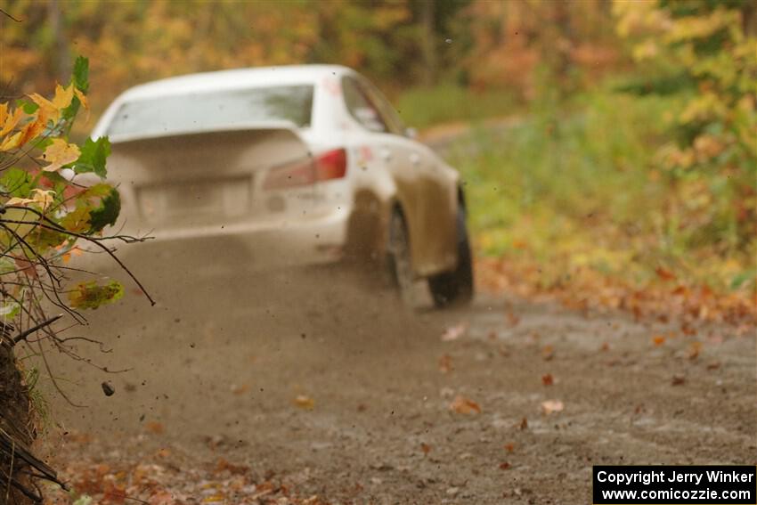 Michael Hooper / Michael Hordijk Lexus IS350 on SS13, Trouble.