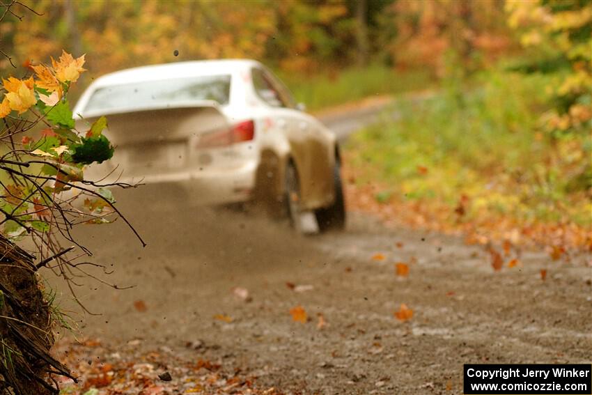 Michael Hooper / Michael Hordijk Lexus IS350 on SS13, Trouble.