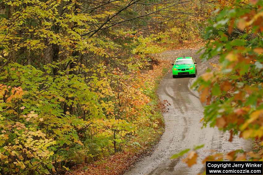 Mike Engle / Morgan Engle Subaru WRX STi on SS13, Trouble.