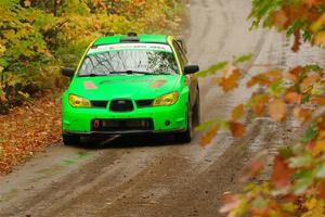 Mike Engle / Morgan Engle Subaru WRX STi on SS13, Trouble.