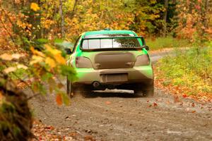 Mike Engle / Morgan Engle Subaru WRX STi on SS13, Trouble.