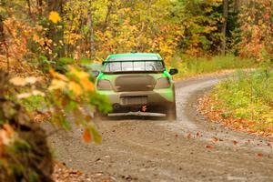 Mike Engle / Morgan Engle Subaru WRX STi on SS13, Trouble.