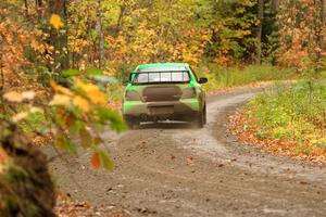 Mike Engle / Morgan Engle Subaru WRX STi on SS13, Trouble.