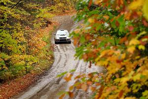 Dylan Gondyke / Ben Chuong Subaru Impreza on SS13, Trouble.