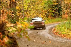 Dylan Gondyke / Ben Chuong Subaru Impreza on SS13, Trouble.