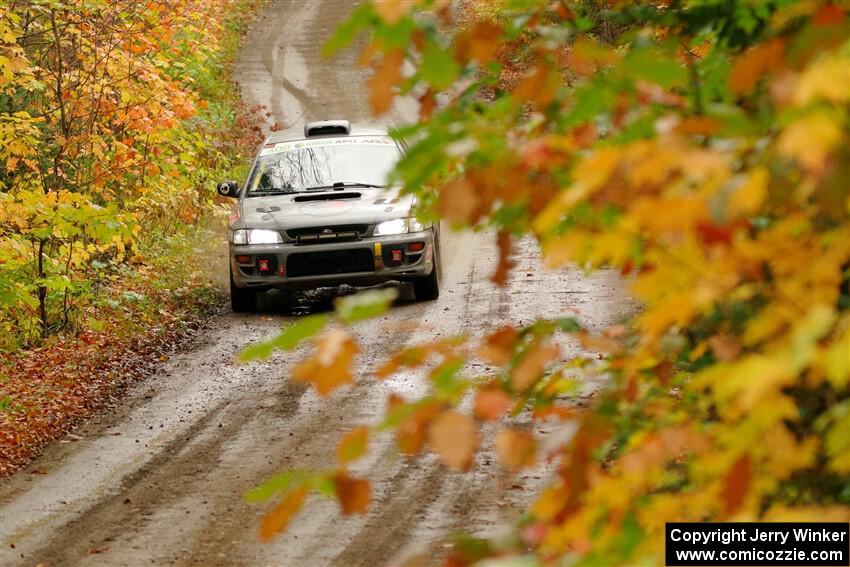 Dylan Gondyke / Ben Chuong Subaru Impreza on SS13, Trouble.