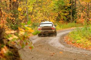 Dylan Gondyke / Ben Chuong Subaru Impreza on SS13, Trouble.