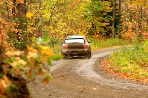 Dylan Gondyke / Ben Chuong Subaru Impreza on SS13, Trouble.