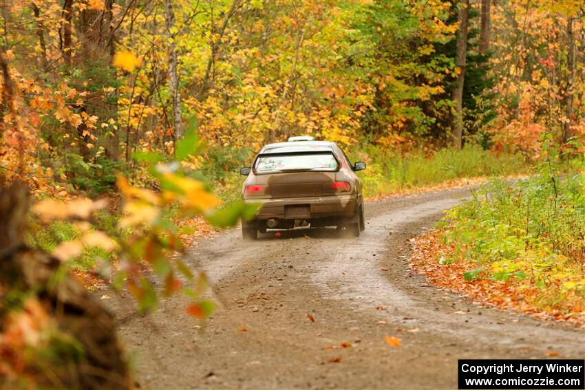 Dylan Gondyke / Ben Chuong Subaru Impreza on SS13, Trouble.