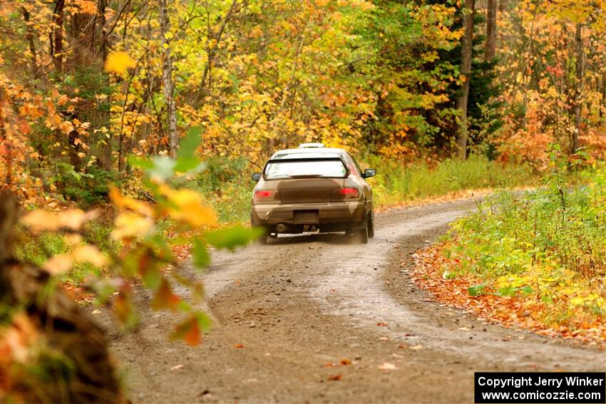 Dylan Gondyke / Ben Chuong Subaru Impreza on SS13, Trouble.