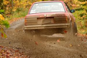 Levi Johnson / Griffin Johnson BMW 325e on SS13, Trouble.