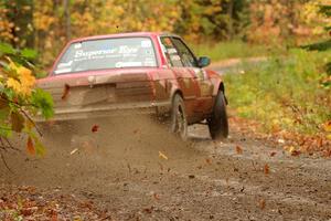 Levi Johnson / Griffin Johnson BMW 325e on SS13, Trouble.