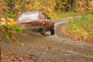 Levi Johnson / Griffin Johnson BMW 325e on SS13, Trouble.