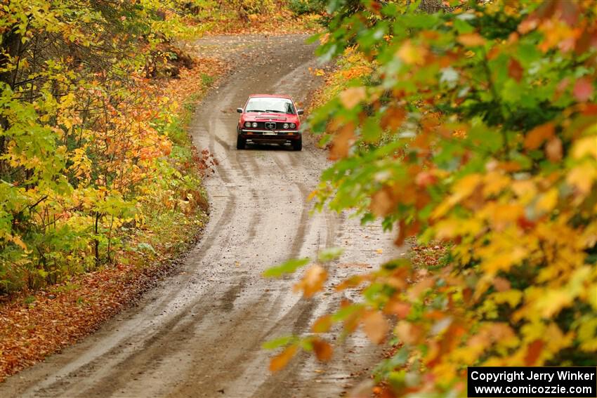 Levi Johnson / Griffin Johnson BMW 325e on SS13, Trouble.