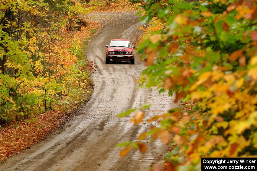 Levi Johnson / Griffin Johnson BMW 325e on SS13, Trouble.