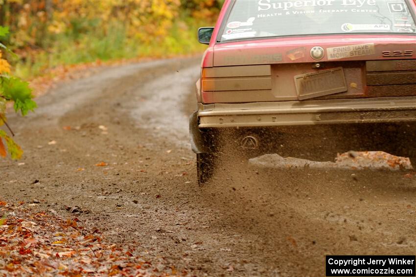 Levi Johnson / Griffin Johnson BMW 325e on SS13, Trouble.