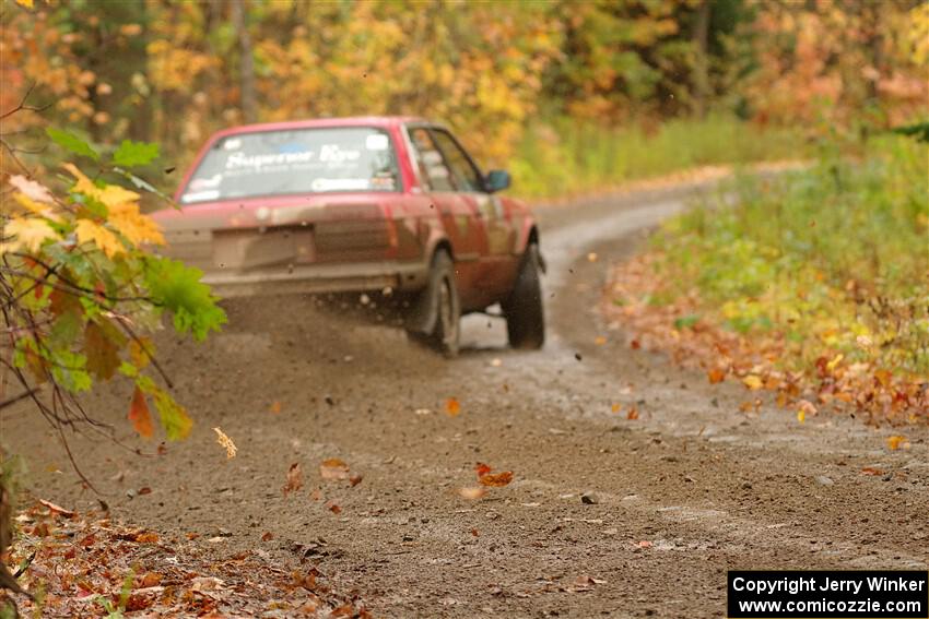 Levi Johnson / Griffin Johnson BMW 325e on SS13, Trouble.