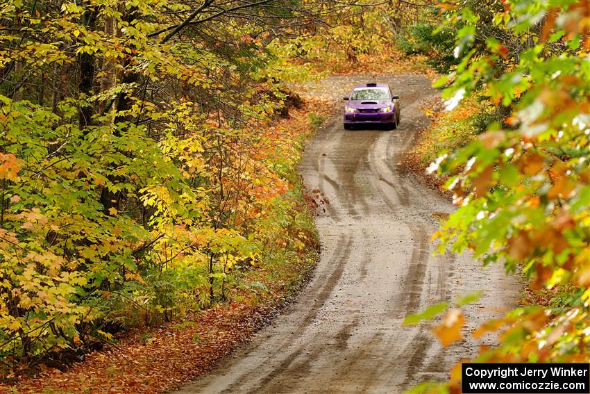 Silas Himes / Charlotte Himes Subaru WRX STi on SS13, Trouble.