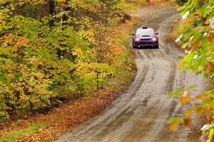 Silas Himes / Charlotte Himes Subaru WRX STi on SS13, Trouble.