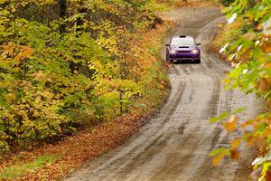 Silas Himes / Charlotte Himes Subaru WRX STi on SS13, Trouble.