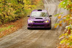 Silas Himes / Charlotte Himes Subaru WRX STi on SS13, Trouble.