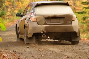 Silas Himes / Charlotte Himes Subaru WRX STi on SS13, Trouble.