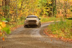 Silas Himes / Charlotte Himes Subaru WRX STi on SS13, Trouble.