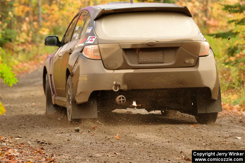 Silas Himes / Charlotte Himes Subaru WRX STi on SS13, Trouble.