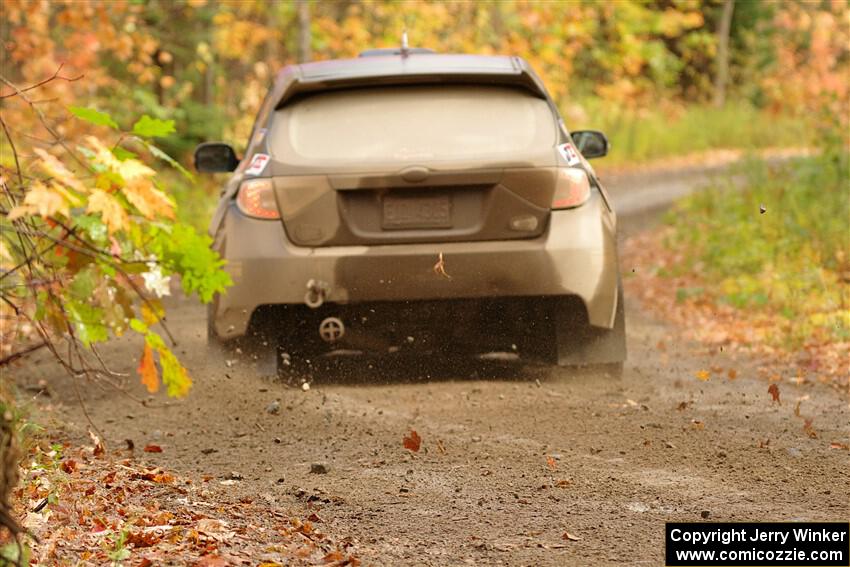 Silas Himes / Charlotte Himes Subaru WRX STi on SS13, Trouble.