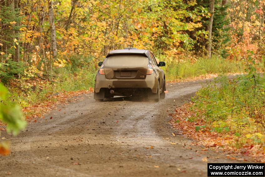 Silas Himes / Charlotte Himes Subaru WRX STi on SS13, Trouble.