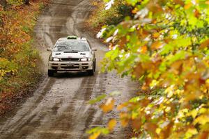 Jordon Haberer / Drew Staples Subaru Impreza on SS13, Trouble.