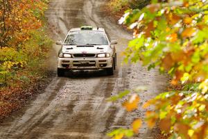 Jordon Haberer / Drew Staples Subaru Impreza on SS13, Trouble.