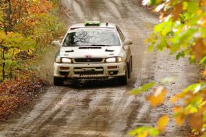 Jordon Haberer / Drew Staples Subaru Impreza on SS13, Trouble.