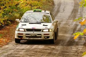 Jordon Haberer / Drew Staples Subaru Impreza on SS13, Trouble.