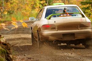 Jordon Haberer / Drew Staples Subaru Impreza on SS13, Trouble.