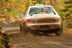 Jordon Haberer / Drew Staples Subaru Impreza on SS13, Trouble.