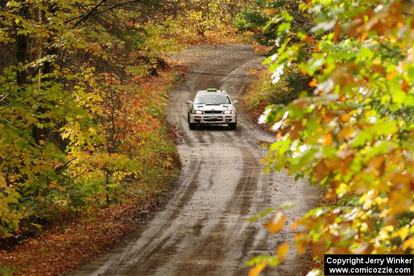 Jordon Haberer / Drew Staples Subaru Impreza on SS13, Trouble.