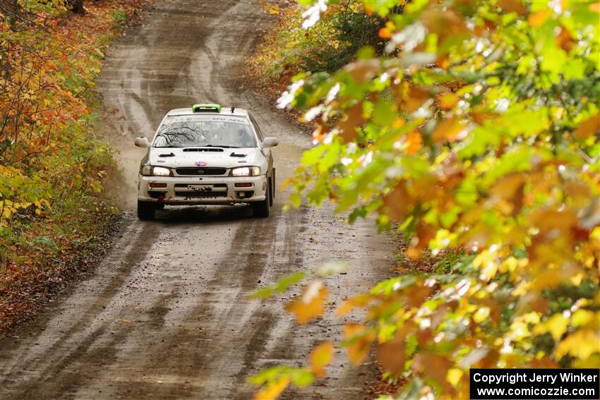 Jordon Haberer / Drew Staples Subaru Impreza on SS13, Trouble.