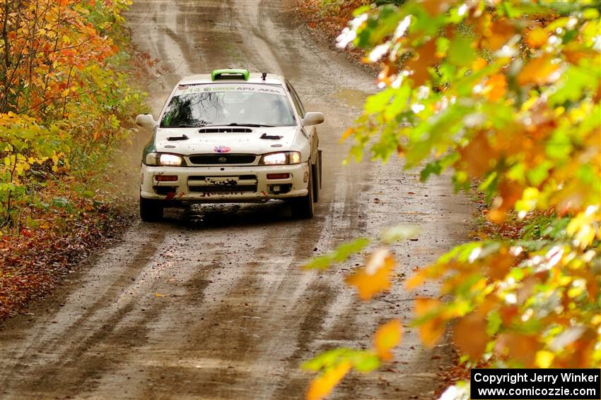 Jordon Haberer / Drew Staples Subaru Impreza on SS13, Trouble.