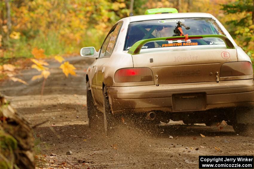 Jordon Haberer / Drew Staples Subaru Impreza on SS13, Trouble.